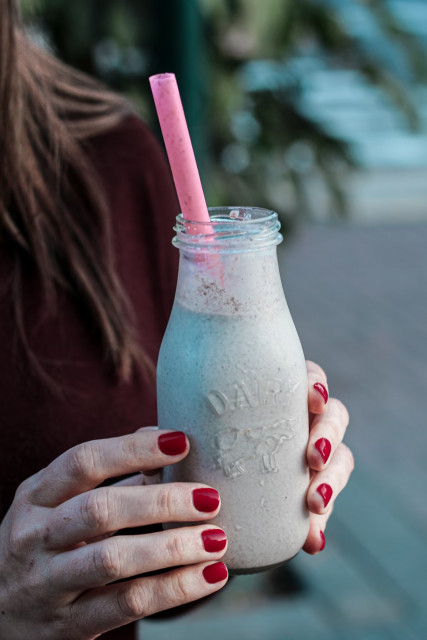 Soğuk Ama Tatlı: Çikolatalı Vegan Smoothie