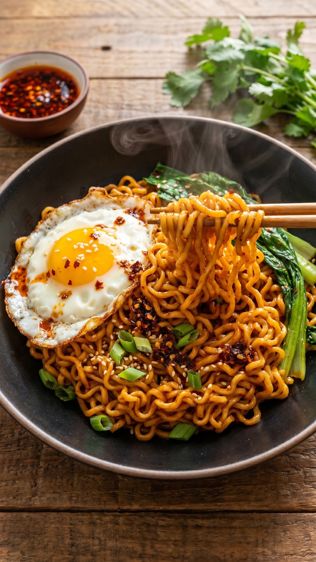 15 Dakikada Hazır Viral Noodle Tarifi